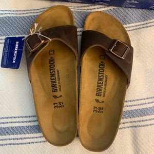 Birkenstock Madrid, size 37, US 6 - New with Box